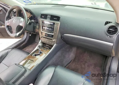 2012 Lexus Is 250 z USA, uszkodzony, nr VIN JTHFF2C28C2525655